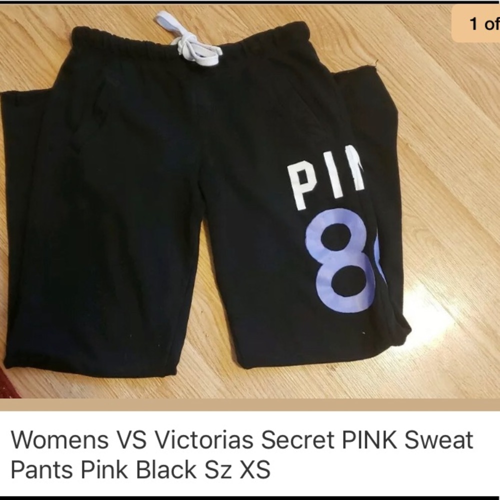 Pink Victoria Secret sweat pants